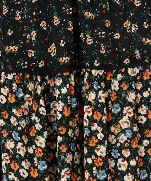 Another Edition（アナザーエディション）の「フラワーPRTマキシSK ◆（スカート・レディース・オフホワイト/ブラック・FREE）」の9枚目の写真