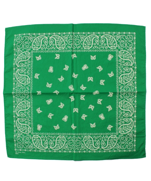 coen（コーエン）の「ペイズリーバンダナ（バンダナ/スカーフ・メンズ・ブラック/ダークブラウン/ライトピンク/レッド/オレンジ/ダークグリーン/ライトブルー/ネイビー/パープル・フリー）」の3枚目の写真