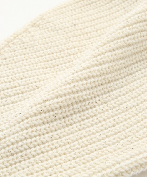 A part by（アパートバイ）の「【洗濯機で洗える】5GCAラメカシュクールPO 780418（ニット/セーター・レディース・ホワイト/ブラック/ベージュ・FREE）」の18枚目の写真