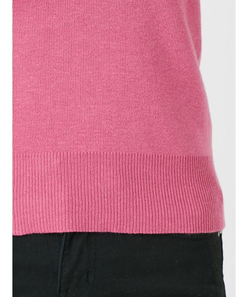 MERCURYDUO（マーキュリーデュオ）の「袖フレアリボン付Vネックニット（ニット/セーター・レディース・ブラック/グレー/オフホワイト/ベビーピンク・FREE）」の19枚目の写真