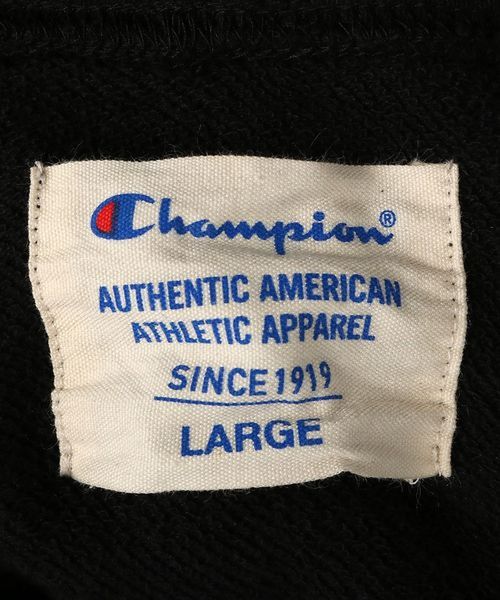 Champion(チャンピオン)の「【Champion】筆記体ロゴプリントパーカー(パーカー・メンズ・ホワイト/ブラック/グレー/ライトグリーン/サックスブルー/ライトピンク・S/M/L/XL)」の11枚目の写真