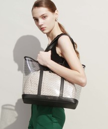 TOPKAPI | レザーコンビ・ビニールトートバッグ(トートバッグ)