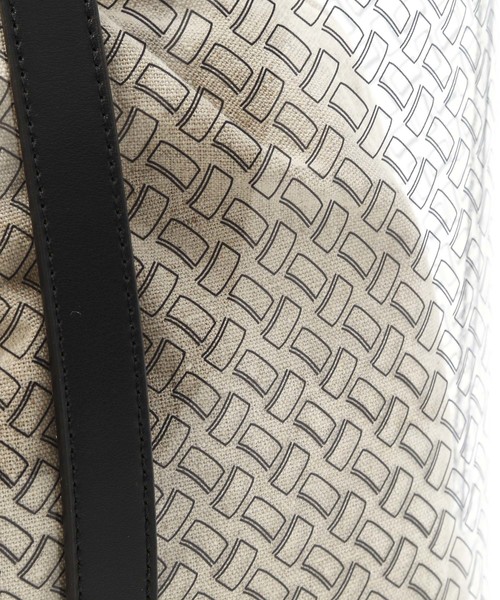 TOPKAPI（トプカピ）の「レザーコンビ・ビニールトートバッグ（トートバッグ・レディース・ブラック/キャメル・FREE）」の18枚目の写真