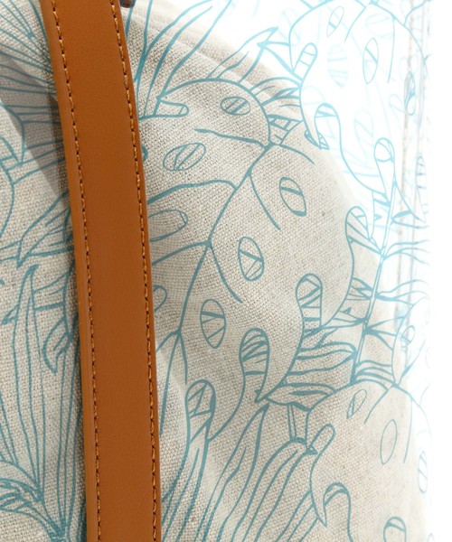 TOPKAPI（トプカピ）の「レザーコンビ・ビニールトートバッグ（トートバッグ・レディース・ブラック/キャメル・FREE）」の14枚目の写真