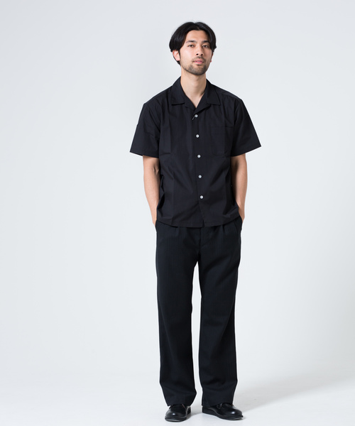 GGD SELECT(ジージーディー セレクト)の「PERMA-PREST / ブロードオープンカラーシャツ(シャツ/ブラウス・メンズ・ホワイト/ベージュ/ブラック/サックスブルー/ネイビー・M/L)」の13枚目の写真
