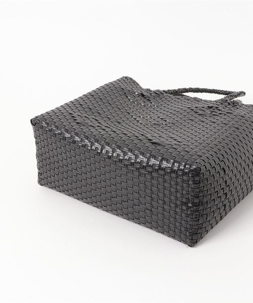 VENCEEXCHANGE（ヴァンスエクスチェンジ）の「メルカドバッグ（トートバッグ・レディース・ホワイト/ブラック・FREE）」の4枚目の写真