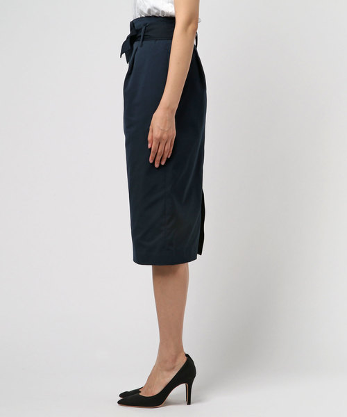 RIVE DROITE(リヴドロワ)の「ポリエステルタックスカート(スカート・レディース・ネイビー/カーキ・36/38)」の3枚目の写真