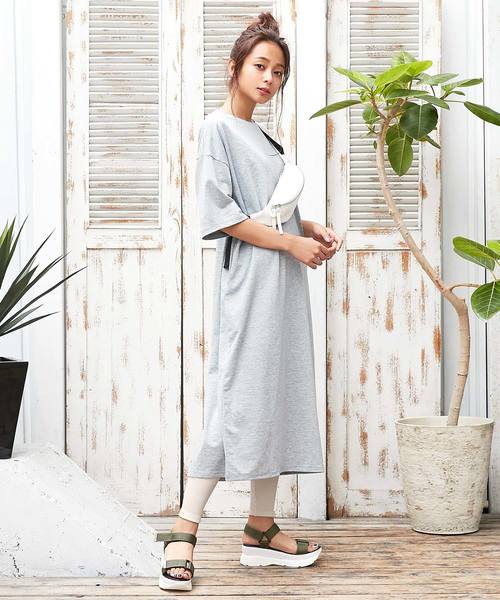 KOBE LETTUCE（コウベレタス）の「ストレッチコットンリブレギンス レディース レッグウェア ボトムス スパッツ（レギンス/スパッツ・レディース・アイボリー/グレー/ブラック/チャコールグレー/ベージュ/ブラウン・FREE）」の17枚目の写真