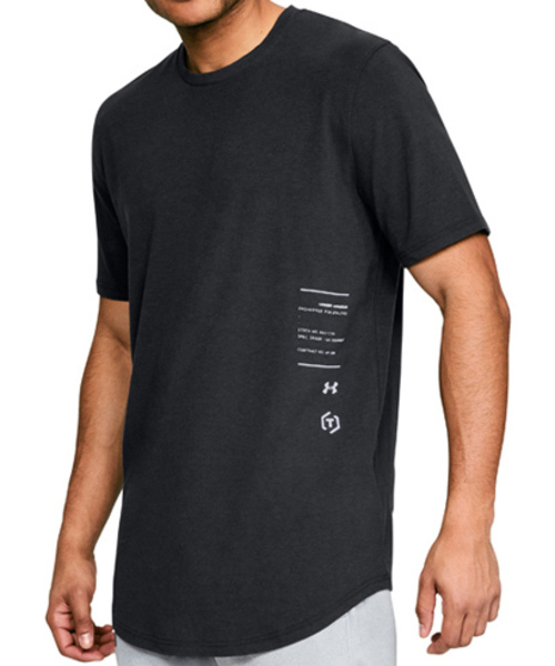 UNDER ARMOUR(アンダーアーマー)の「メンズ ライフスタイル半袖Tシャツ / メイドフォーアスリートショートスリーブ(Tシャツ/カットソー・メンズ・ブラック/グレー/カーキ・SM/XL/LG/MD/XXL)」の2枚目の写真