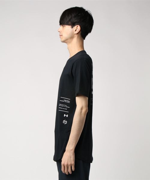 UNDER ARMOUR(アンダーアーマー)の「メンズ ライフスタイル半袖Tシャツ / メイドフォーアスリートショートスリーブ(Tシャツ/カットソー・メンズ・ブラック/グレー/カーキ・SM/XL/LG/MD/XXL)」の4枚目の写真