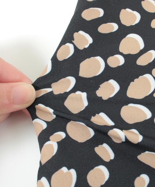 titivate（ティティベイト）の「ﾀﾞﾙﾒｼｱﾝ柄ﾌﾚｱｽｶｰﾄ（スカート・レディース・ベージュ/ブラック・S/L/M）」の14枚目の写真