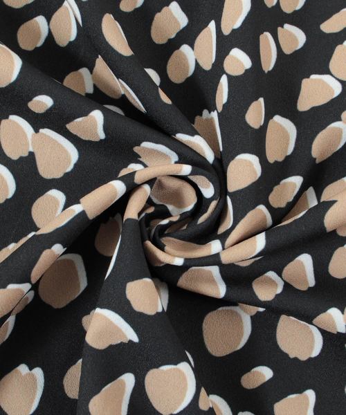 titivate（ティティベイト）の「ﾀﾞﾙﾒｼｱﾝ柄ﾌﾚｱｽｶｰﾄ（スカート・レディース・ベージュ/ブラック・S/L/M）」の17枚目の写真