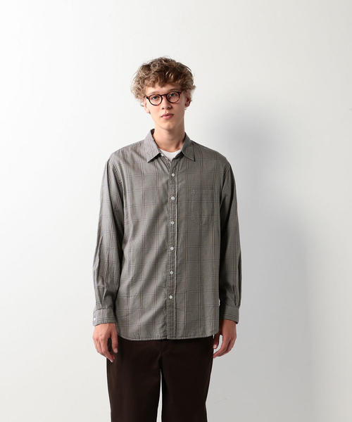 Steven Alan（スティーブンアラン）の「＜Steven Alan＞CHECK REGULAR COLLAR SHIRT-NERD/シャツ ◆（シャツ/ブラウス・メンズ・グレー/ダークグレー・LARGE/MEDIUM/SMALL/X-LARGE）」の2枚目の写真