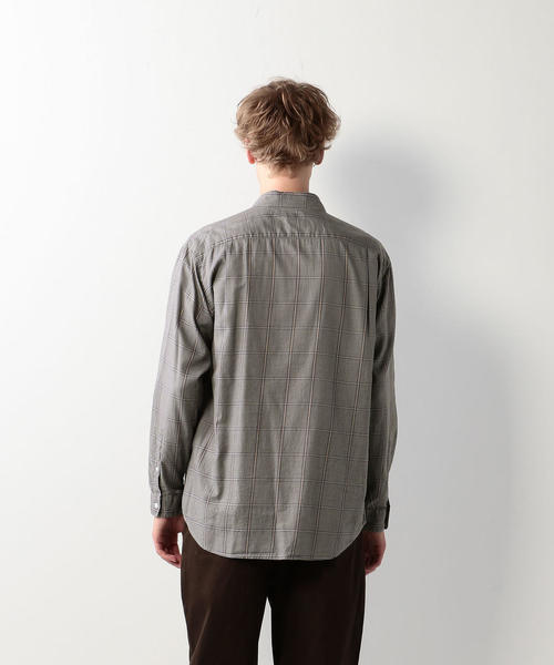Steven Alan（スティーブンアラン）の「＜Steven Alan＞CHECK REGULAR COLLAR SHIRT-NERD/シャツ ◆（シャツ/ブラウス・メンズ・グレー/ダークグレー・LARGE/MEDIUM/SMALL/X-LARGE）」の6枚目の写真