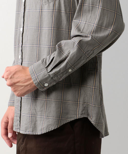 Steven Alan（スティーブンアラン）の「＜Steven Alan＞CHECK REGULAR COLLAR SHIRT-NERD/シャツ ◆（シャツ/ブラウス・メンズ・グレー/ダークグレー・LARGE/MEDIUM/SMALL/X-LARGE）」の11枚目の写真