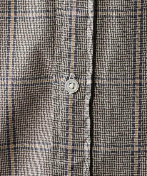 Steven Alan（スティーブンアラン）の「＜Steven Alan＞CHECK REGULAR COLLAR SHIRT-NERD/シャツ ◆（シャツ/ブラウス・メンズ・グレー/ダークグレー・LARGE/MEDIUM/SMALL/X-LARGE）」の12枚目の写真
