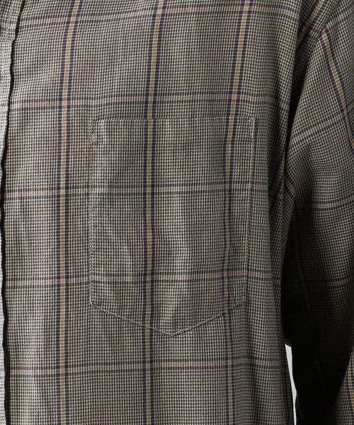 Steven Alan（スティーブンアラン）の「＜Steven Alan＞CHECK REGULAR COLLAR SHIRT-NERD/シャツ ◆（シャツ/ブラウス・メンズ・グレー/ダークグレー・LARGE/MEDIUM/SMALL/X-LARGE）」の13枚目の写真