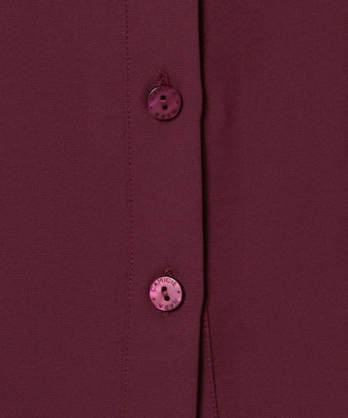 NARACAMICIE(ナラカミーチェ)の「ジョーゼットフリル長袖ブラウス(シャツ/ブラウス・レディース・ブラック/ベージュ/ボルドー/ピンク・SMALL/MEDIUM/LARGE)」の11枚目の写真