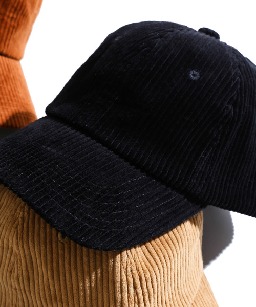 WEGO(ウィゴー)の「WEGO/コーデュロイLOWキャップ(キャップ・レディース・ブラック/ベージュ/グレー/グリーン/キャメル・FREE)」の2枚目の写真