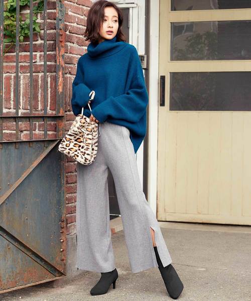 KOBE LETTUCE（コウベレタス）の「［ピンヒール/チャンキーヒール］選べる2Typeソックスブーツ＊レディース/シューズ/ポインテッドトゥ[I1658]神戸レタス（ブーツ・レディース・ブラック/ブラック系その他/ブラック系その他2/ブラック系その他3・LL/S/M/L）」の21枚目の写真