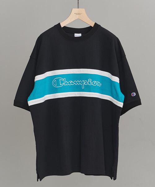 Champion（チャンピオン）の「【別注】 ＜CHAMPION(チャンピオン）＞ HEAVY WEIGHT PQ TEE/Tシャツ（Tシャツ/カットソー・メンズ・ホワイト/ブラック・L/XL/S/M）」の2枚目の写真
