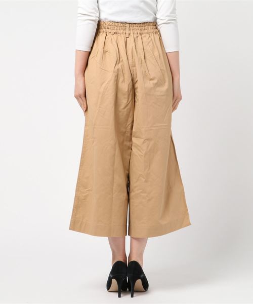 EVLOVE(イヴロヴ)の「チノ/デニムワイドパンツ(チノパンツ・レディース・ベージュ/ブルー/カーキ/ネイビー/サックスブルー・15号/17号/13号)」の7枚目の写真