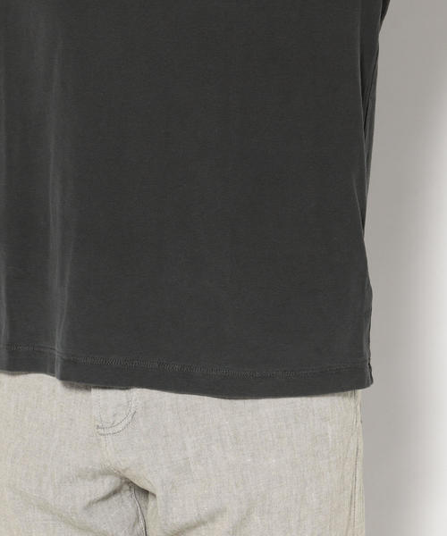 JAMES PERSE（ジェームスパース）の「ハイツイストジャージー クルーネックTシャツ MHTJ3119（Tシャツ/カットソー・メンズ・ホワイト/ブラック系その他・1/0）」の5枚目の写真