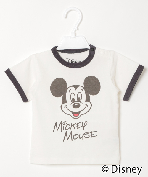 GLOBAL WORK(グローバルワーク)の「【BABY】Disneyプリント半袖T/830225(Tシャツ/カットソー)」|ホワイト系その他