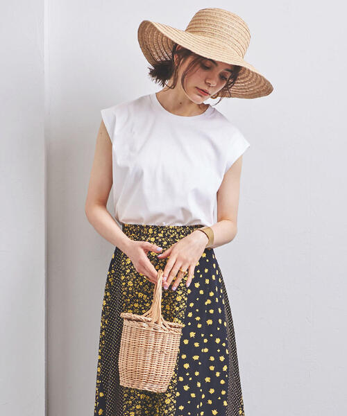 UNITED ARROWS - ユナイテッドアローズ⭐︎UWSC スムース クルーネックＴシャツ ベージュ UNITED ARROWS（ユナイテッドアローズ）の「UWSC スムース