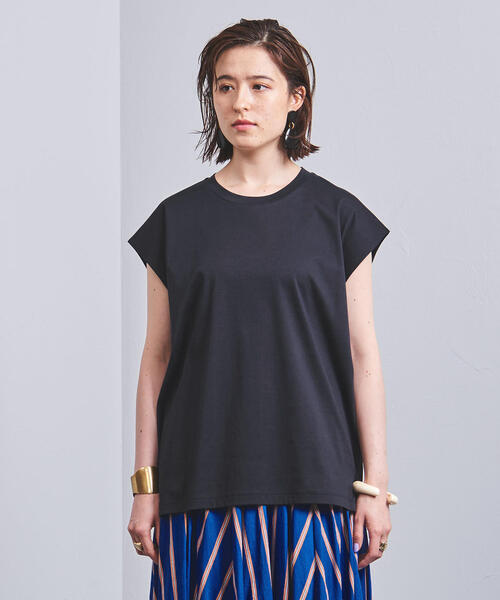 UNITED ARROWS - ユナイテッドアローズ⭐︎UWSC スムース クルーネックＴシャツ ベージュ UNITED ARROWS（ユナイテッドアローズ）の「UWSC スムース