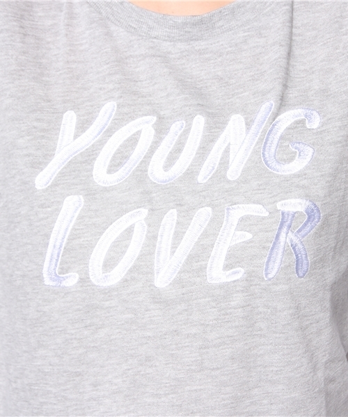 WEGO（ウィゴー）の「WEGO/オーガンジースリーブカットソー（Tシャツ/カットソー・レディース・ライトイエロー/オフホワイト/杢グレー/ライトパープル・FREE）」の6枚目の写真