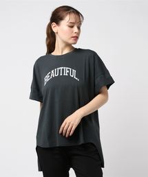 ottilie | ロールアッププリントＴシャツ(Tシャツ/カットソー)