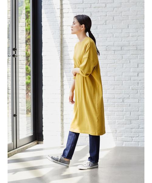 AMERICAN HOLIC（アメリカンホリック）の「シガレットフィットデニム ＊（デニムパンツ・レディース・インディゴブルー/ワンウォッシュ・S/M/L/XS）」の7枚目の写真