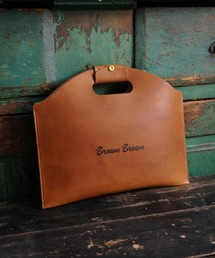 BrownBrown | 【BrownBrown】ブラウンブラウン/ハンドルクラッチバッグ(クラッチバッグ)