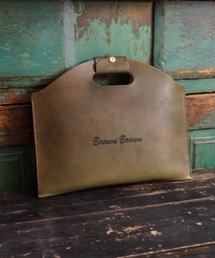 BrownBrown | 【BrownBrown】ブラウンブラウン/ハンドルクラッチバッグ(クラッチバッグ)