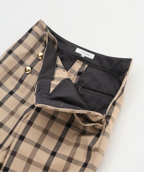 La TOTALITE（ラトータリテ）の「チェック マリン パンツ◆（その他パンツ・レディース・ベージュ系その他・40/38/36）」の8枚目の写真