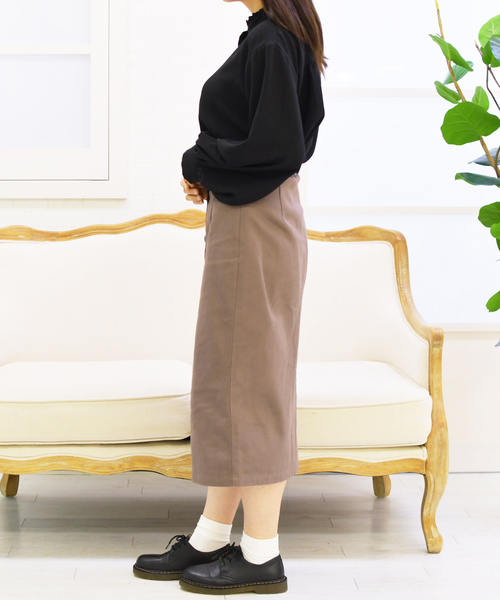 PairPair（ペアペア）の「襟フリルボリューム袖ブラウス（シャツ/ブラウス・レディース・ブラック/アイボリー/モカ・FREE）」の20枚目の写真