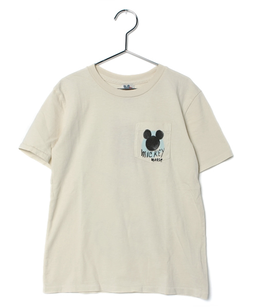 Nano Universe ナノユニバース の Junk Food ジャンクフード ミッキーポケットtee Tシャツ カットソー Wear