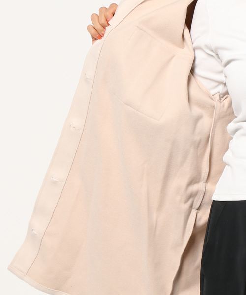 archives（アルシーヴ）の「WフェイスCPO（その他アウター・レディース・アイボリー/モカ/パープル・MEDIUM）」の6枚目の写真