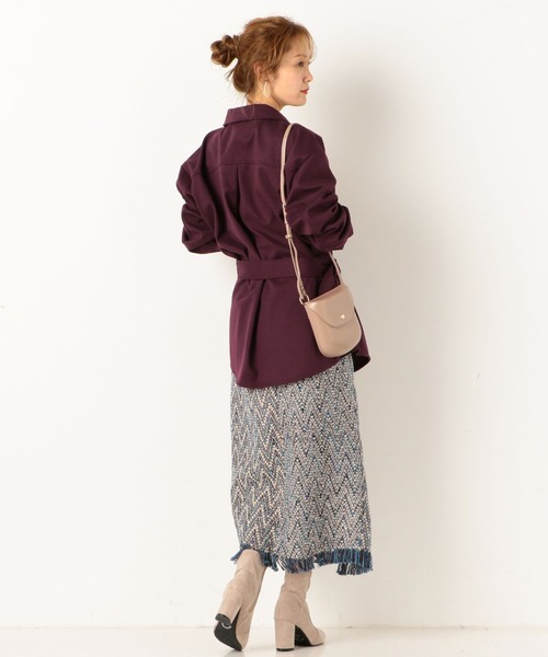 archives（アルシーヴ）の「WフェイスCPO（その他アウター・レディース・アイボリー/モカ/パープル・MEDIUM）」の11枚目の写真