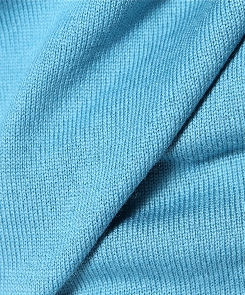 BEAMS BOY（ビームスボーイ）の「BEAMS BOY / 14ゲージ ムジ タートルニット（ニット/セーター・レディース・ナチュラル/ライトブラウン/レッド/ライトブルー・ONE SIZE）」の8枚目の写真