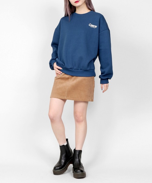 DING(ディング)の「DING/Creamyスウェット(スウェット・レディース・ブラック/ネイビー/杢グレー・FREE)」の20枚目の写真