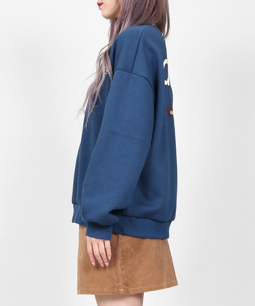 DING(ディング)の「DING/Creamyスウェット(スウェット・レディース・ブラック/ネイビー/杢グレー・FREE)」の8枚目の写真