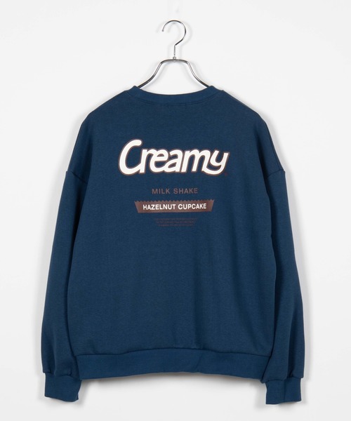 DING(ディング)の「DING/Creamyスウェット(スウェット・レディース・ブラック/ネイビー/杢グレー・FREE)」の15枚目の写真