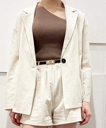 SPINNS LADIES�i�X�s���Y ���f�B�[�X�j�́u�y�Z�b�g�A�b�v�z���l���W���P�b�g�{�V���[�c�Z�b�g�A�b�v�i�e�[���[�h�W���P�b�g�j�v