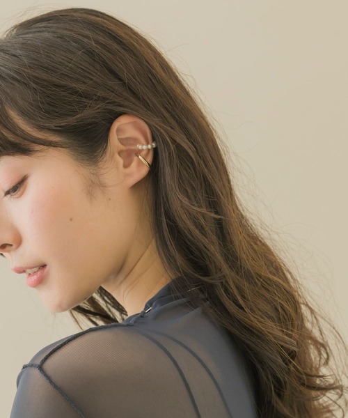 SMELLY（スメリー）の「2イヤカフセット（イヤリング・レディース・ゴールド系その他・-）」の5枚目の写真