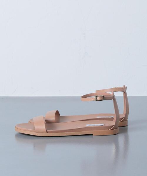UNITED ARROWS(ユナイテッドアローズ)の「UWSC LTR アンクルストラップ サンダル◆(サンダル・レディース・ブラック/ベージュ・37h/35h/37/38/35/36h/36)」の12枚目の写真