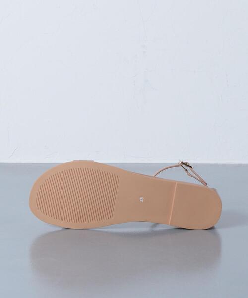 UNITED ARROWS(ユナイテッドアローズ)の「UWSC LTR アンクルストラップ サンダル◆(サンダル・レディース・ブラック/ベージュ・37h/35h/37/38/35/36h/36)」の10枚目の写真