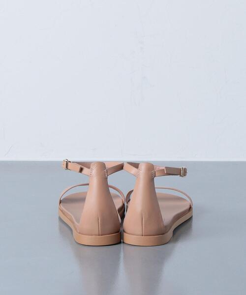 UNITED ARROWS(ユナイテッドアローズ)の「UWSC LTR アンクルストラップ サンダル◆(サンダル・レディース・ブラック/ベージュ・37h/35h/37/38/35/36h/36)」の11枚目の写真