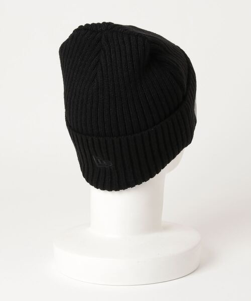 【美品、送料無料】FTC×NEW ERA ニット帽　ネイビー FTC（エフティーシー）の「NEW ERA WOOL MILITARY BEANIE（ニット
